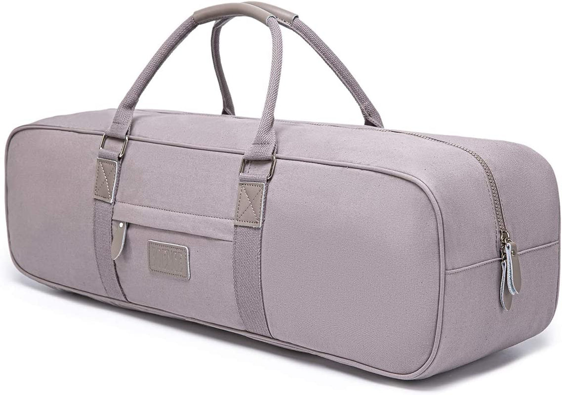 Boence Yoga Bag, Printed Canvas Large Yoga Mat Tote Bag Sport Gym Storage Bag - Size 27"X8"X8"