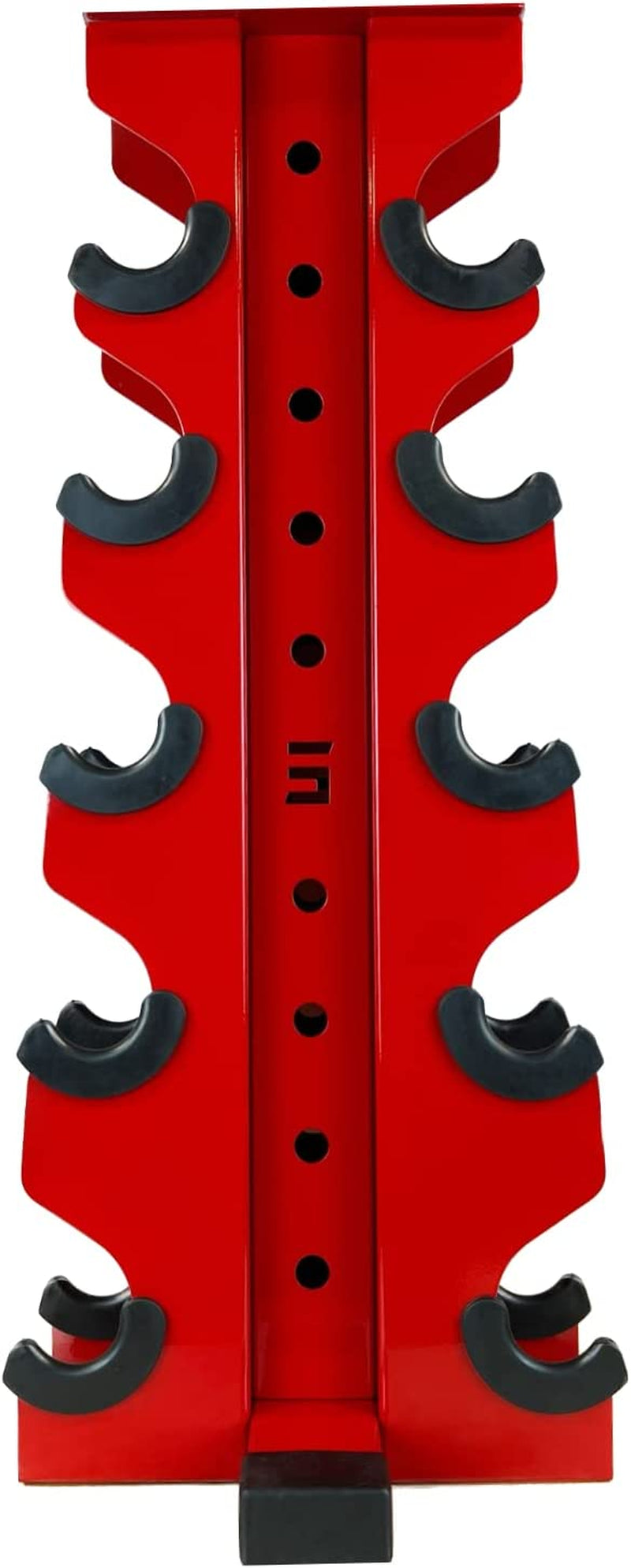 Synergy Custom Fitness 5-Tier Small Vertical Dumbbell Storage Rack - Charlie Dbrk5S