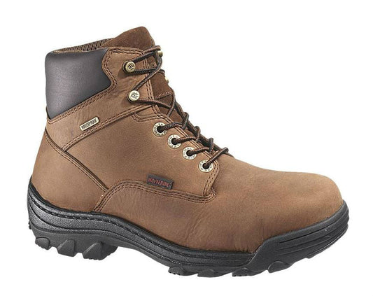 Wolverine® W05484-11-5M Men's Durbin Waterproof 6" Work Boot, Brown, Size 11.5