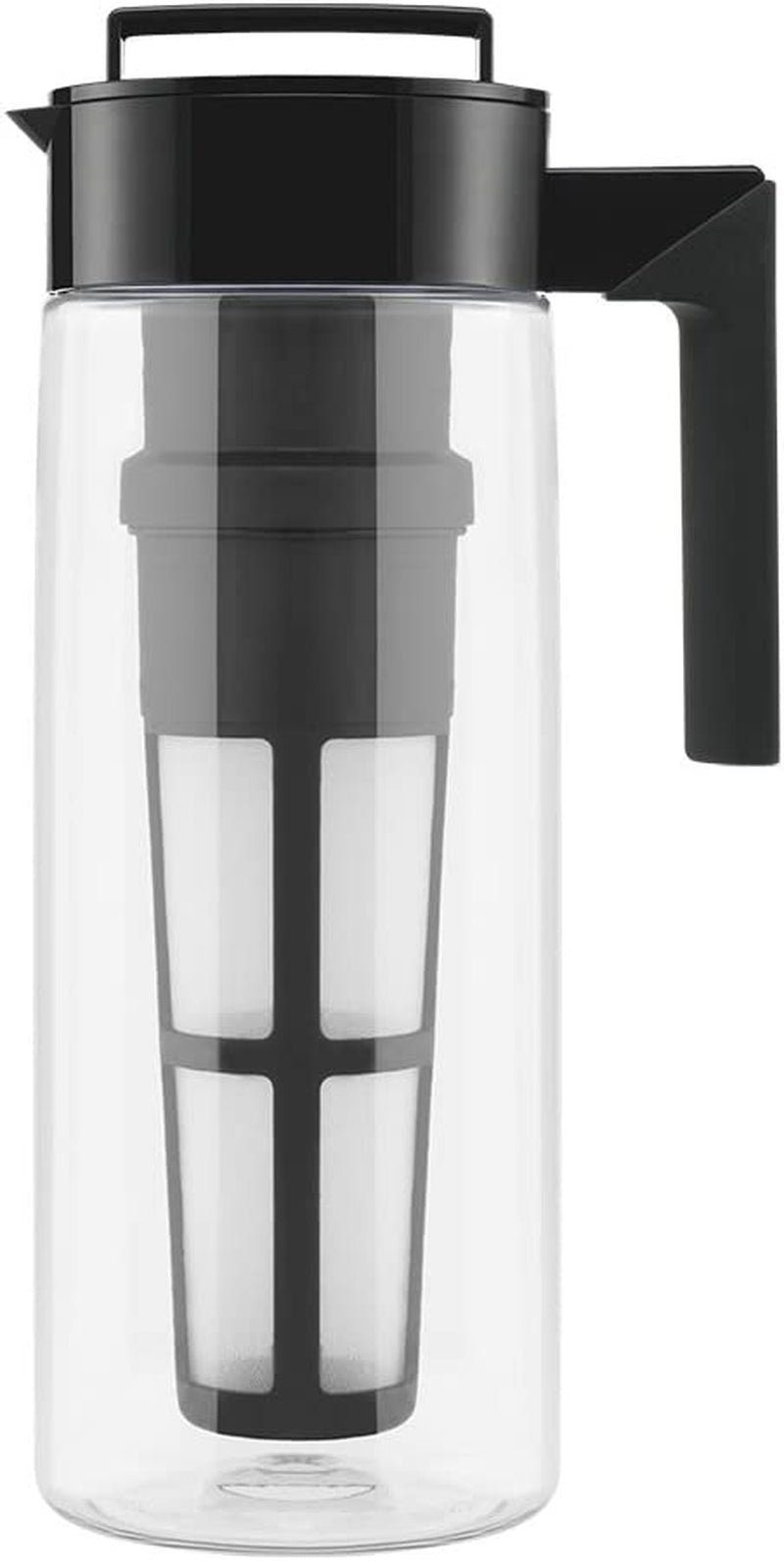 Takeya Iced Tea Maker with Patented Flash Chill Technology Made in USA, 1 Quart, Avocado