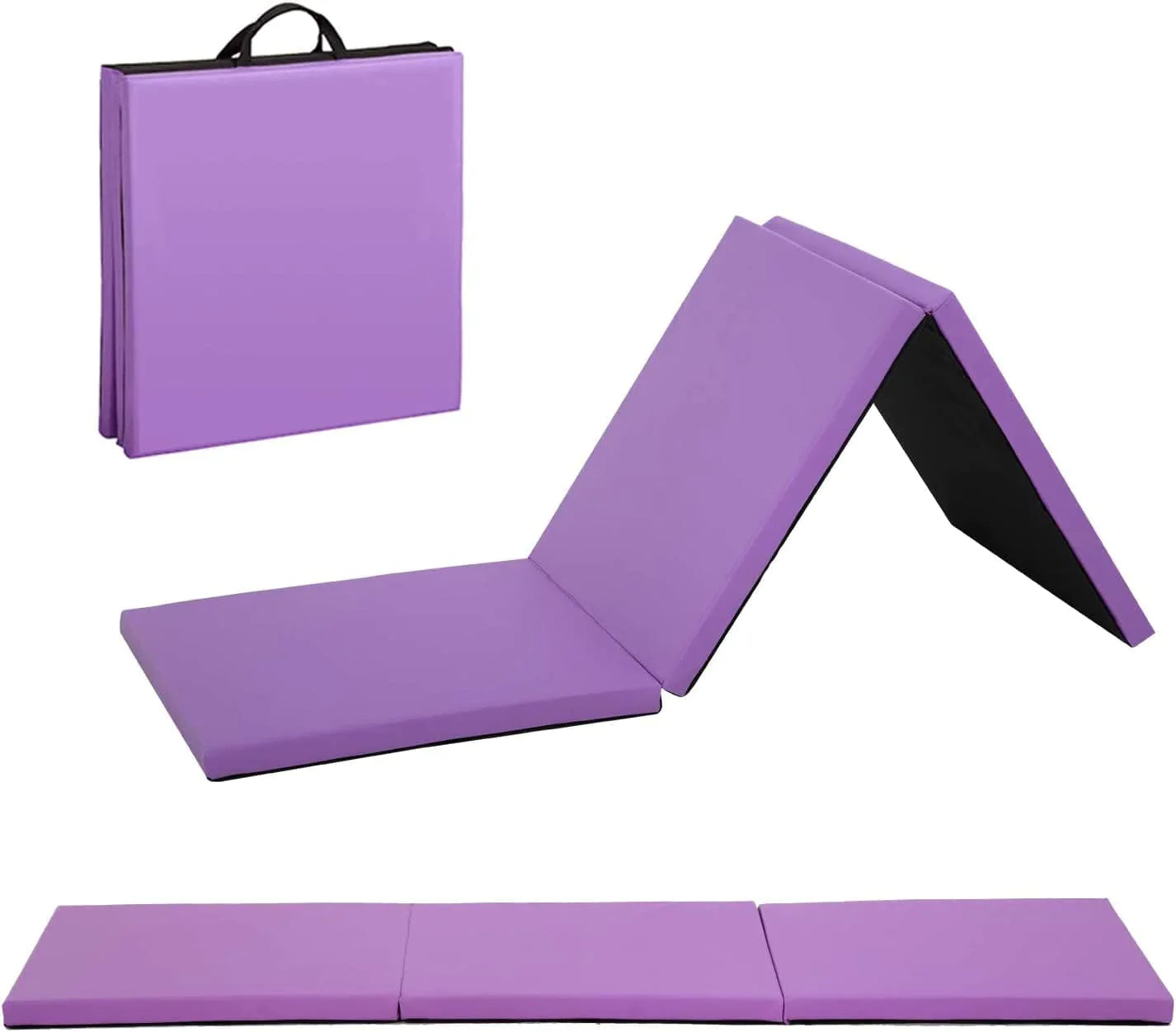 Bestmassage Gymnastics Mats Exercise Mat Tumbling Mats for Gymnastics Gymnastics Mats for Home Yoga Mat Exercise Pad Lightweight Gymnastics Panel Mat for Home Gym Mat