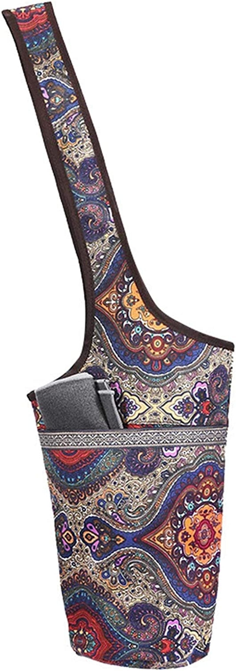 BESTORI Yoga Mat Bag with Large Size Pocket and Zipper Pocket,Fit Most Size Mats