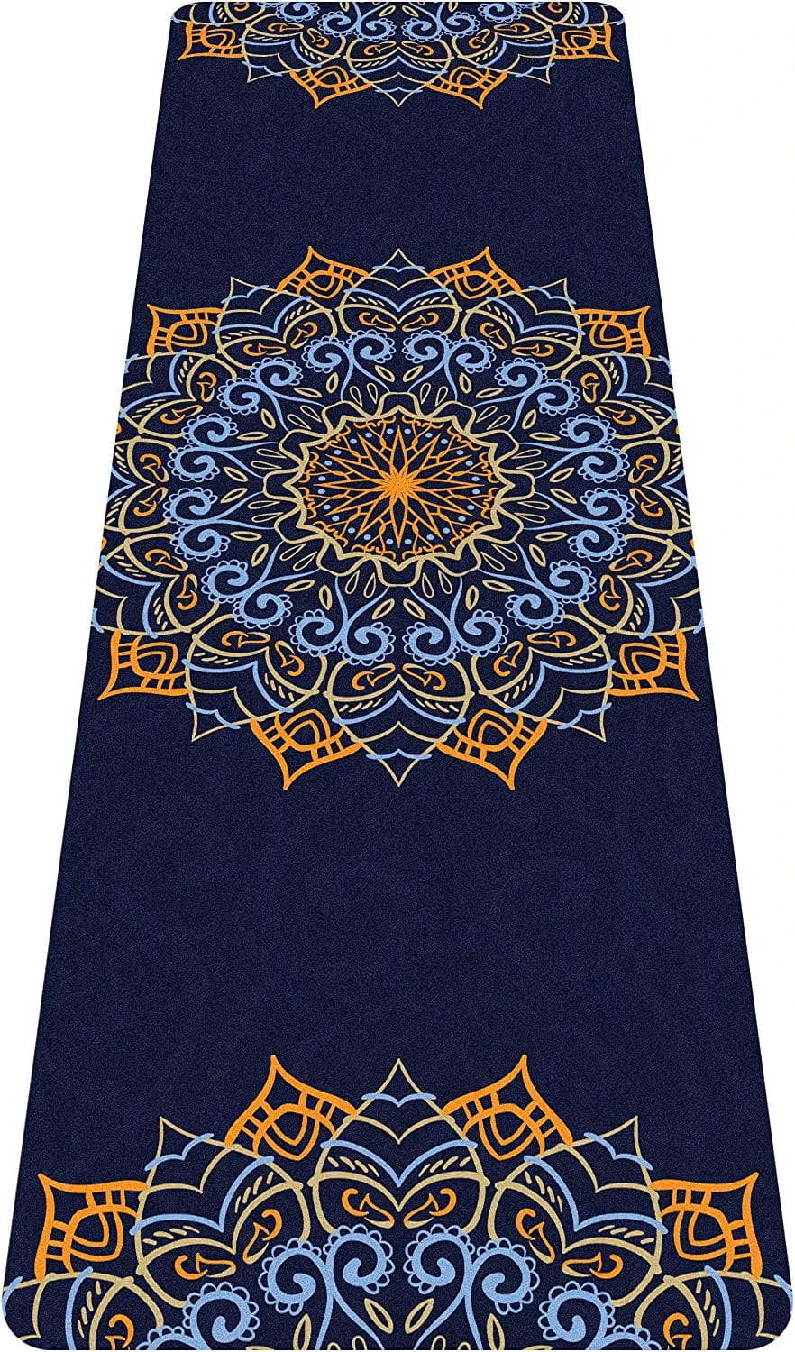 Cifupy Yoga Mat Double-Sided Non Slip Exercise Mat Eco Friendly TPE Fitness Exercise Mat with Carrying Strap & Storage Bag Workout Mat for Yoga, Pilates and Floor Exercises