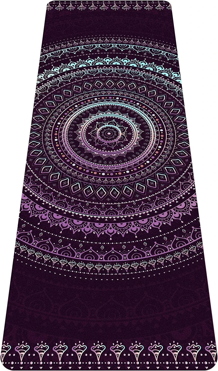 Cifupy Yoga Mat Double-Sided Non Slip Exercise Mat Eco Friendly TPE Fitness Exercise Mat with Carrying Strap & Storage Bag Workout Mat for Yoga, Pilates and Floor Exercises