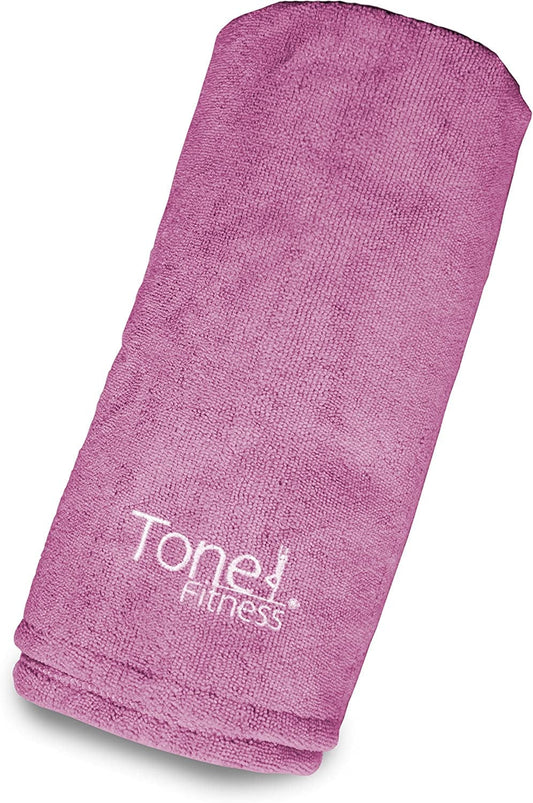 Tone Fitness Machine-Washable Terry Cloth Yoga Mat