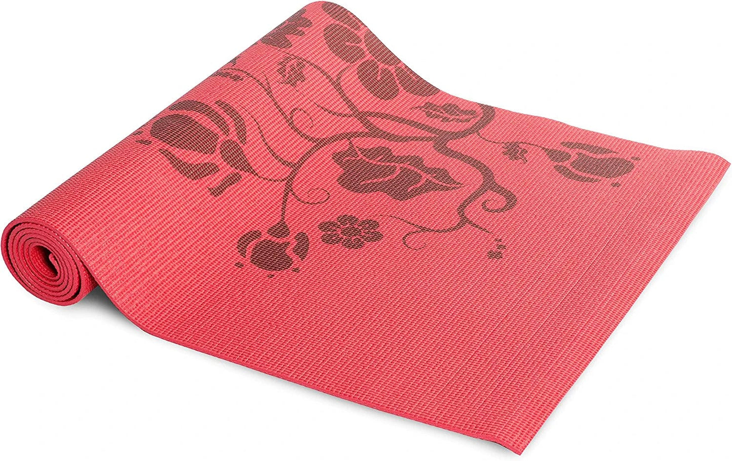 Tone Fitness Yoga Mat with Floral Pattern