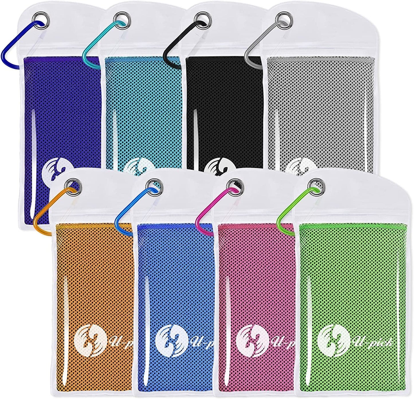 U-Pick Cooling Towel(40" X 12") Soft and Breathable Chilly Towel Stay Cooling for Sports,Workout,Fitness,Gym,Yoga,Pilates,Travel,Camping & More