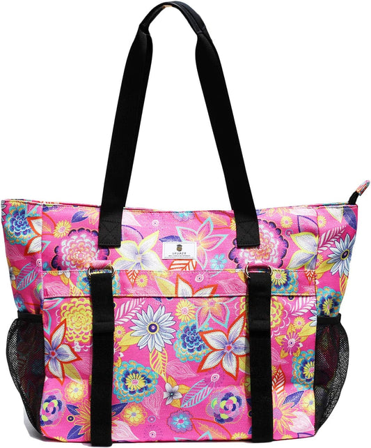 VAVAER Yoga Mat Bag Gym Tote for Women, Carrying Workout Gear, Makeup,Towel and Accessories, Beach, Travel, Daily Bags