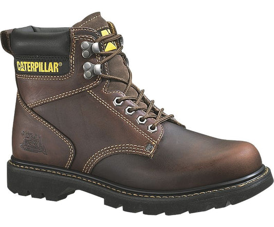 Cat® P72365-8-5W Caterpillar® Men's Second Shift Work Boot, Tan, Wide, Size-8.5