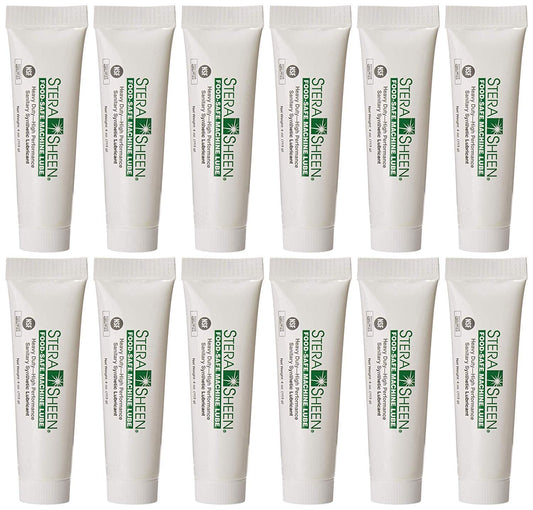 Stera-Sheen Food Safe Machine Lube (12-Pack) - Food Grade Lubricant - for Use with Food Processing Equipment, Frozen Dessert Equipment, and More