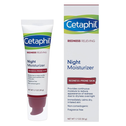 Cetaphil Redness Relieving Night Moisturizer, 1.7 Ounce