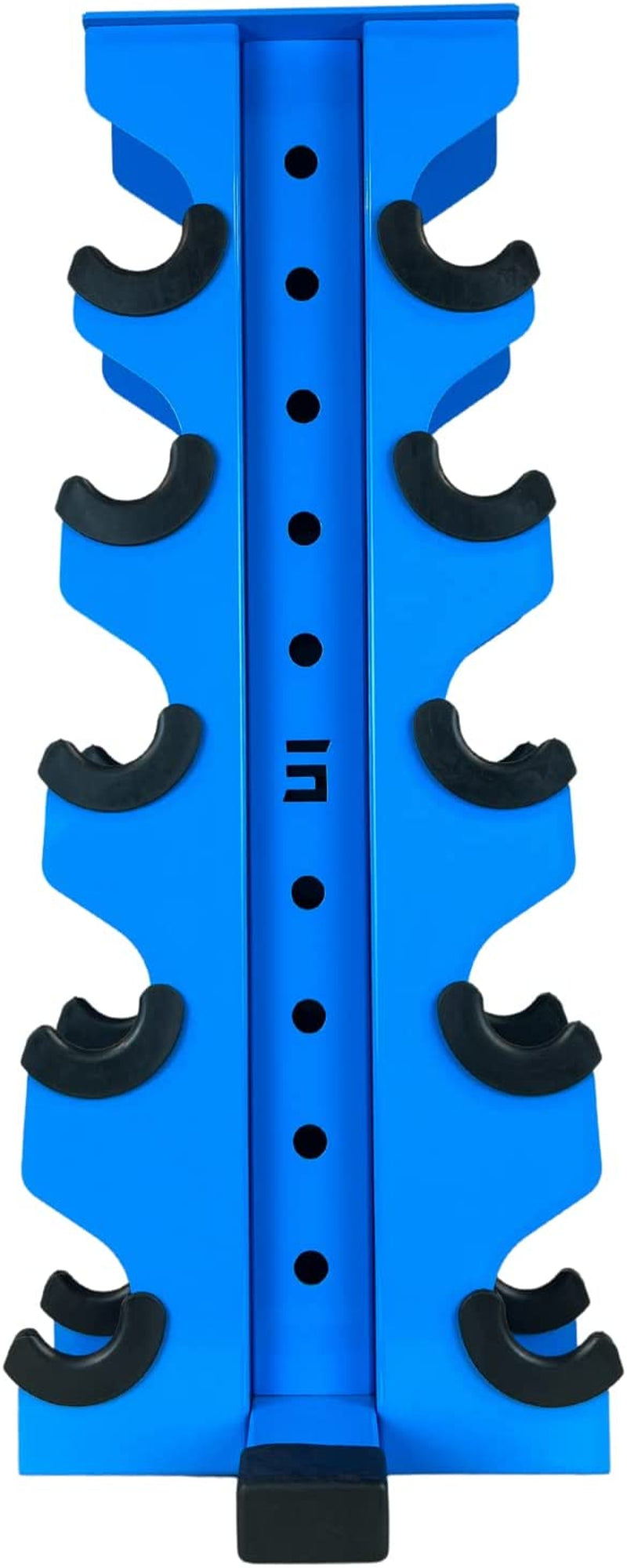 Synergy Custom Fitness 5-Tier Small Vertical Dumbbell Storage Rack - Charlie Dbrk5S