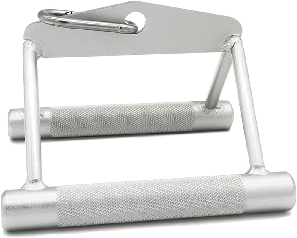 TXMYMW Cable Machine Attachment for Home Gym: Exercise Handle Pull down Rowing Tricep Rope V Shaped Bar Double D Handle Rotating Straight Bar