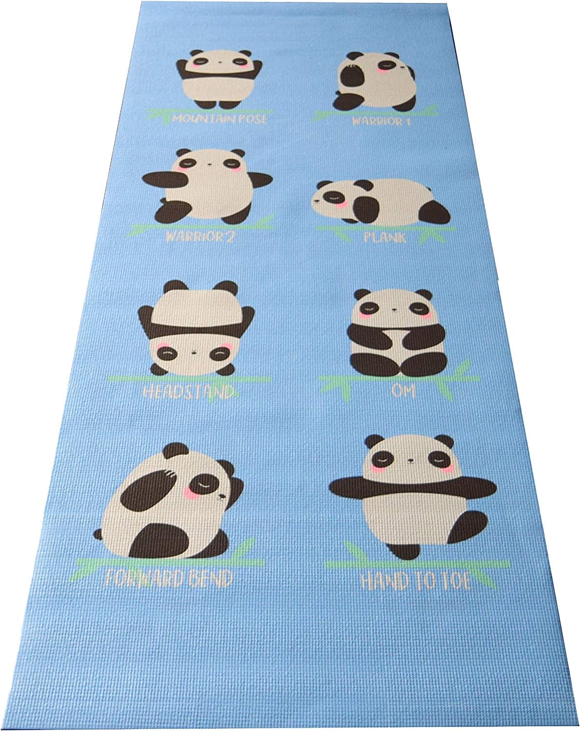 Bean Products Yoga Mats | Adult and Kid Sizes | Non Skid, Non Slip, Eco Friendly Mats