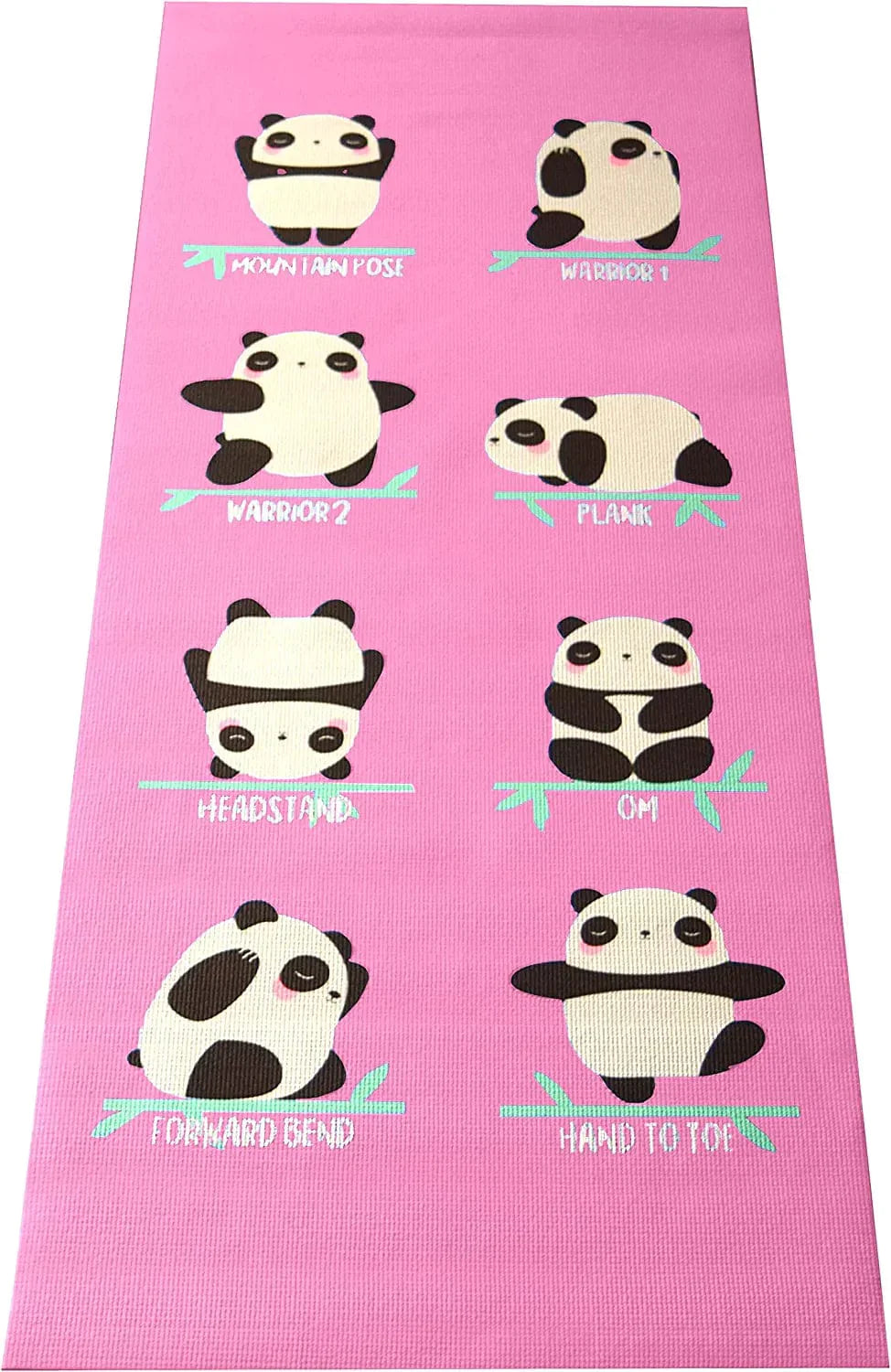 Bean Products Yoga Mats | Adult and Kid Sizes | Non Skid, Non Slip, Eco Friendly Mats