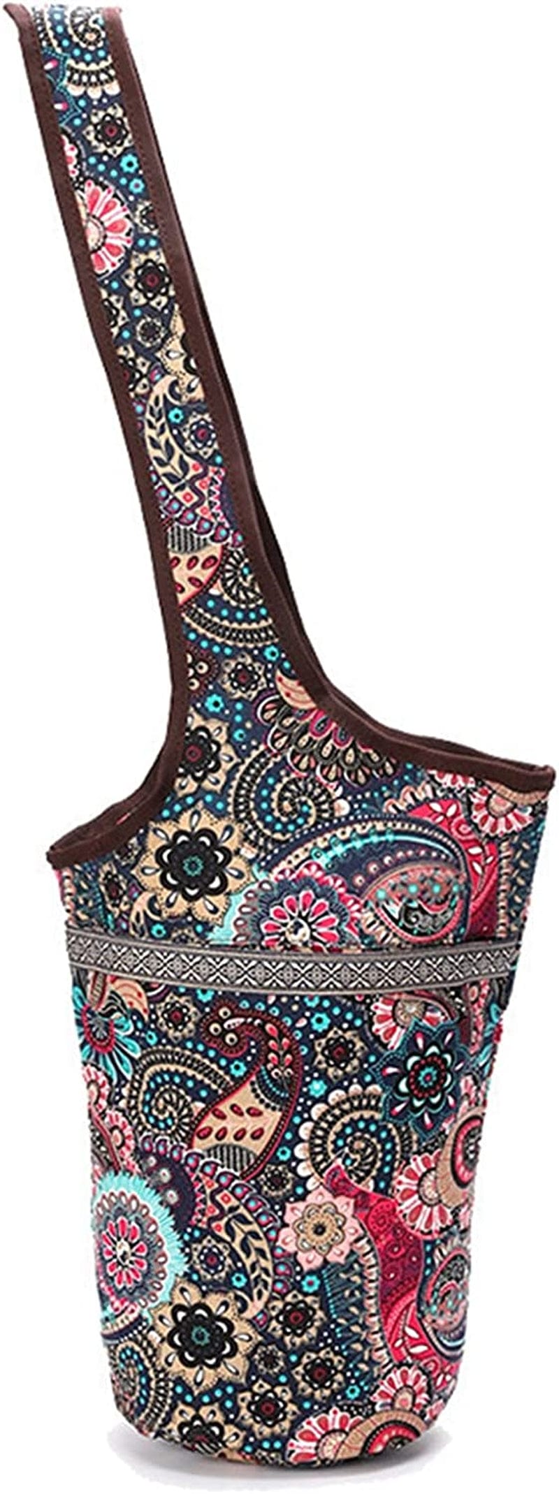 BESTORI Yoga Mat Bag with Large Size Pocket and Zipper Pocket,Fit Most Size Mats