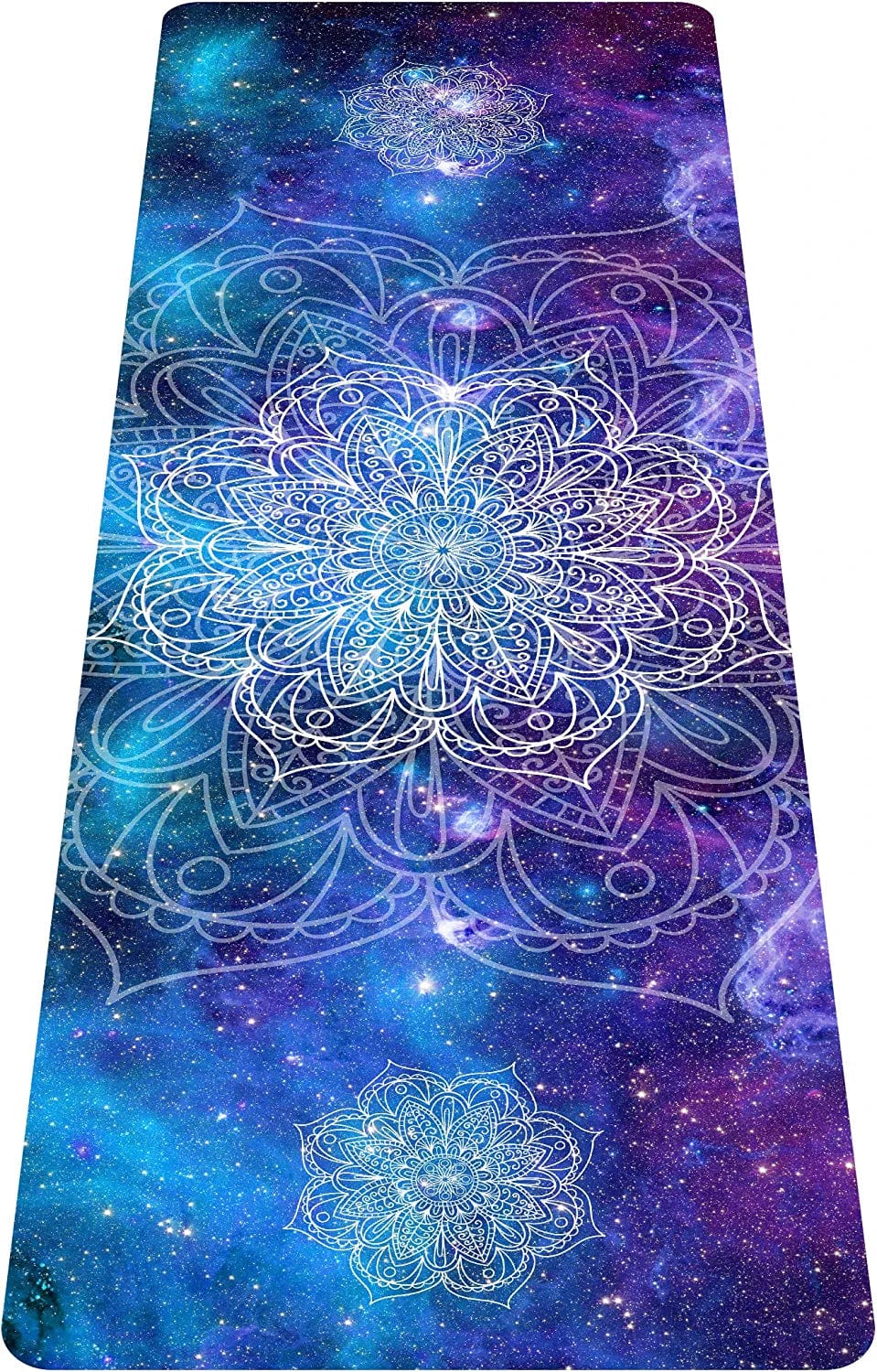 Cifupy Yoga Mat Double-Sided Non Slip Exercise Mat Eco Friendly TPE Fitness Exercise Mat with Carrying Strap & Storage Bag Workout Mat for Yoga, Pilates and Floor Exercises