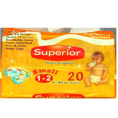 Superior Baby Diapers 20's