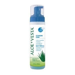 ConvaTec 4oz Aloe Vesta Cleansing Foam Bluish/Green, 1 Count