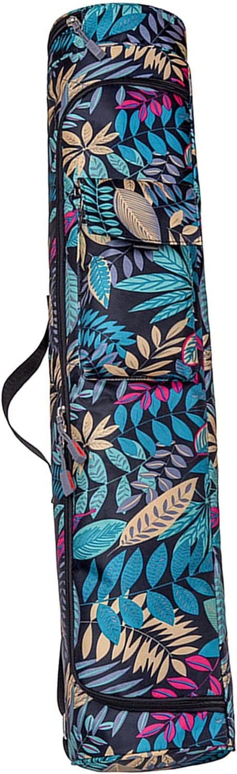 Simhoa Oxford Fitness Pilates Yoga Adjustable Shoulder Strap Backpack Carry Exercise Large Lightweight for Waterproof