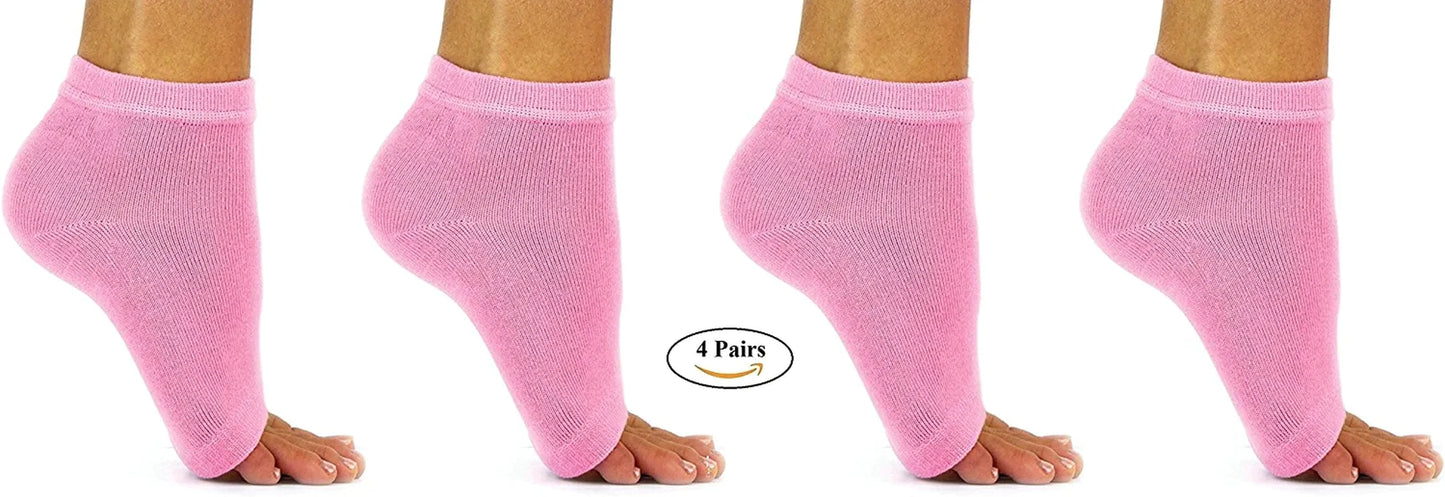 Soft Comfortable Cotton Toeless One Size Fits Most Socks