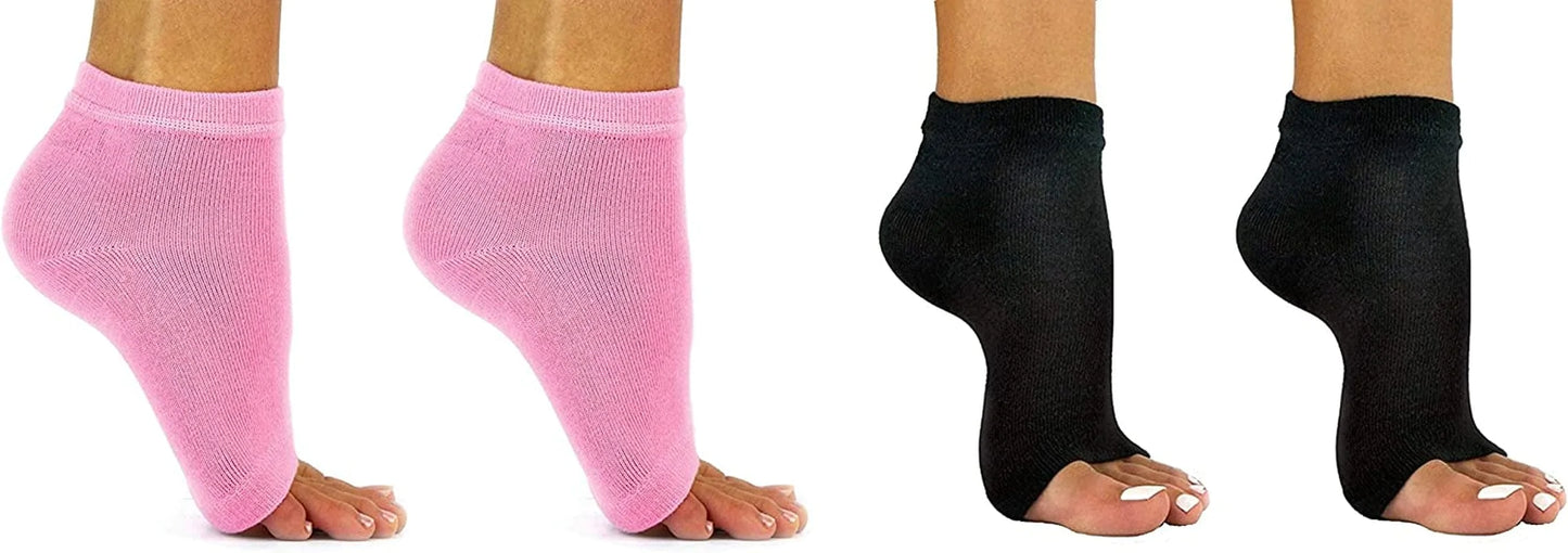 Soft Comfortable Cotton Toeless One Size Fits Most Socks