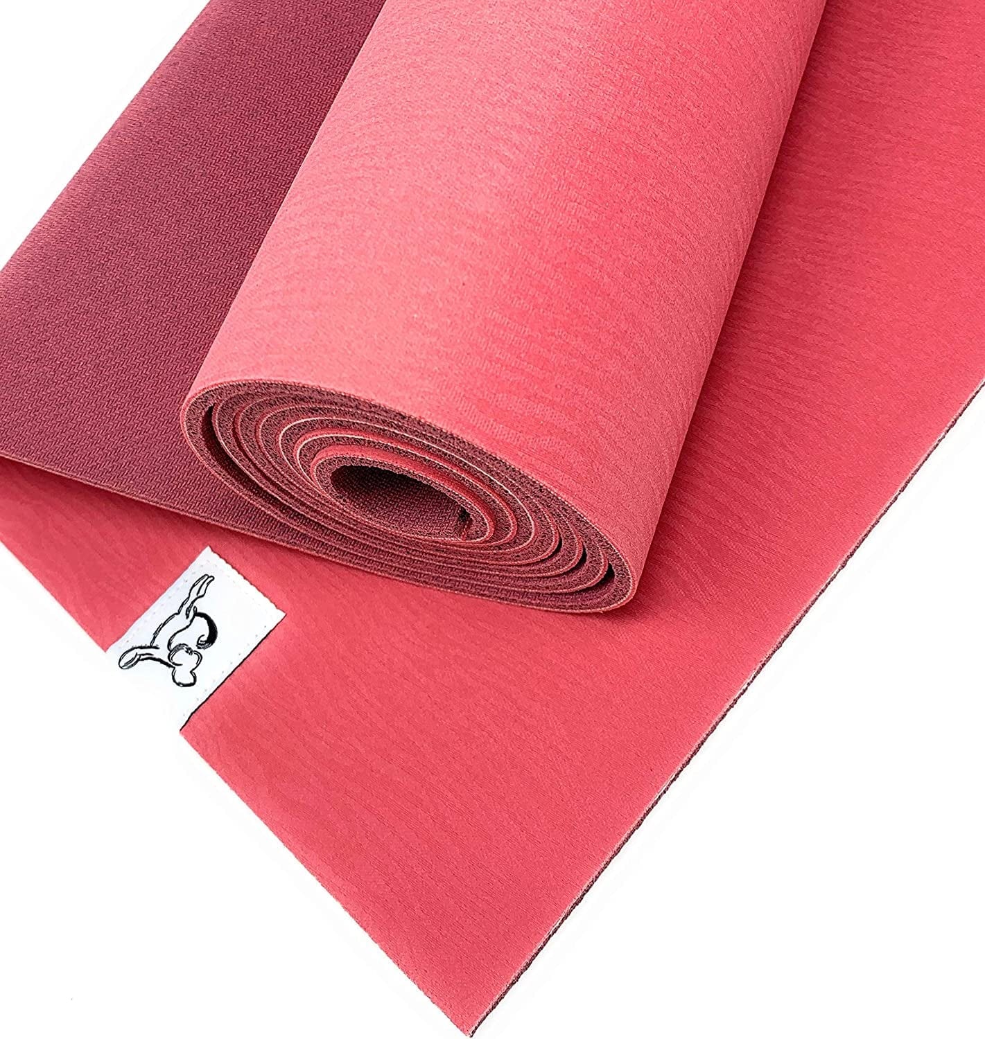 Tiggar Yoga Mat - Natural Tree Rubber Yoga Mat, Eco Friendly ,Non Slip, Dense Cushioning for Support and Stability in Yoga, Pilates, and General Fitness