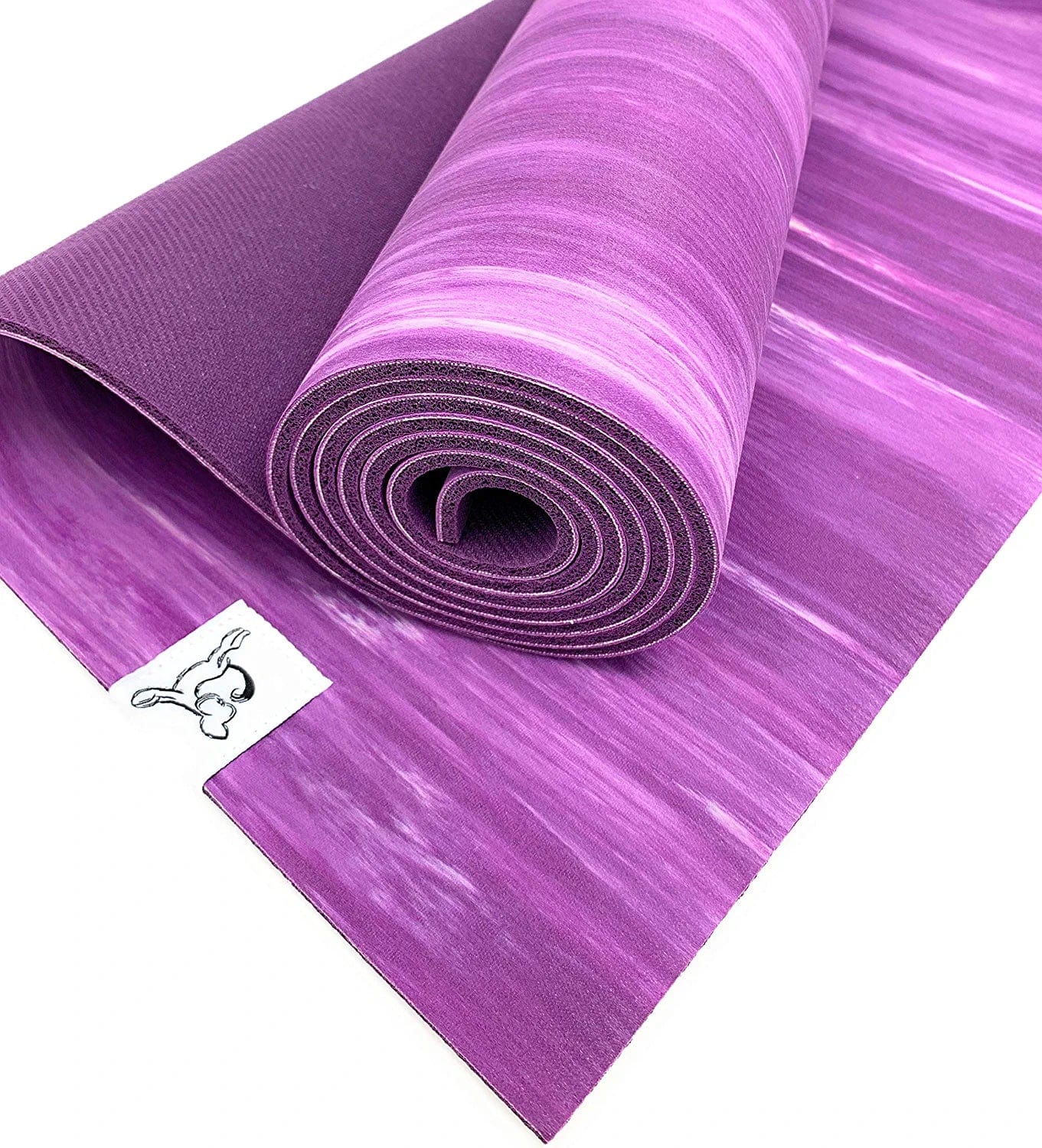 Tiggar Yoga Mat - Natural Tree Rubber Yoga Mat, Eco Friendly ,Non Slip, Dense Cushioning for Support and Stability in Yoga, Pilates, and General Fitness