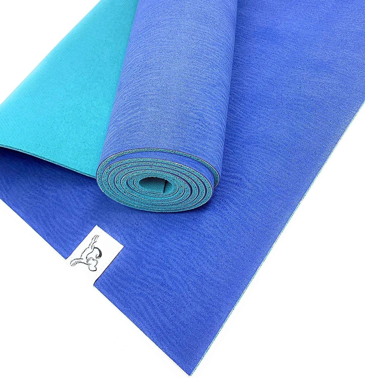 Tiggar Yoga Mat - Natural Tree Rubber Yoga Mat, Eco Friendly ,Non Slip, Dense Cushioning for Support and Stability in Yoga, Pilates, and General Fitness