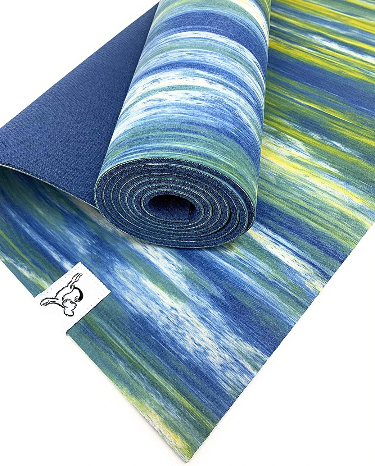 Tiggar Yoga Mat - Natural Tree Rubber Yoga Mat, Eco Friendly ,Non Slip, Dense Cushioning for Support and Stability in Yoga, Pilates, and General Fitness