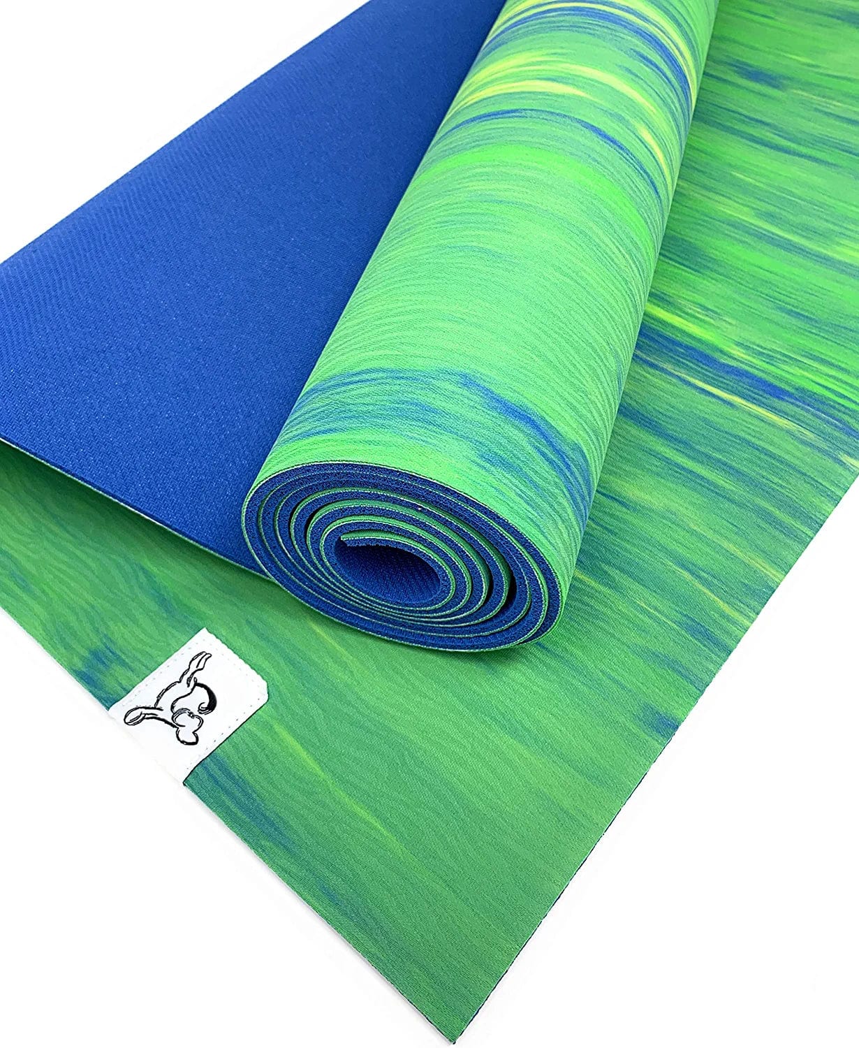 Tiggar Yoga Mat - Natural Tree Rubber Yoga Mat, Eco Friendly ,Non Slip, Dense Cushioning for Support and Stability in Yoga, Pilates, and General Fitness