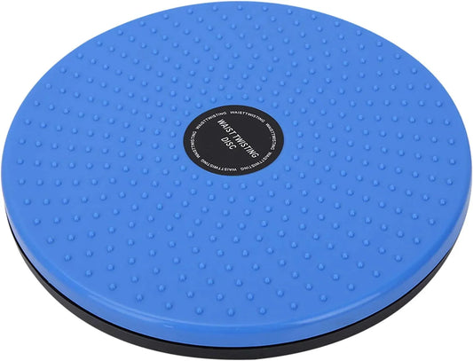 Twisting Waist Disc, Body Shaping Twisting Waist Machine Sport Exercise Board for Foot Massage and Waist Exercise Blue